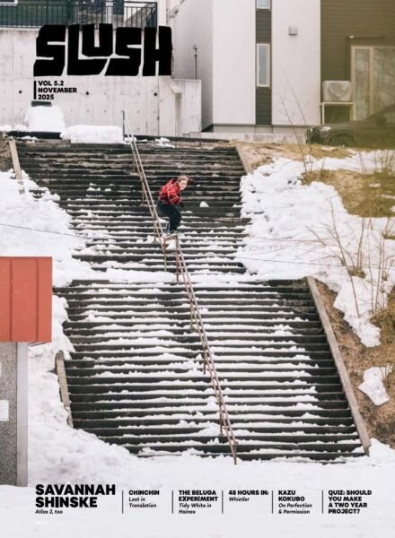 Slush Snowboarding – November 2025 Cover