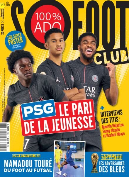 So Foot Club – Fevrier 2026 Cover