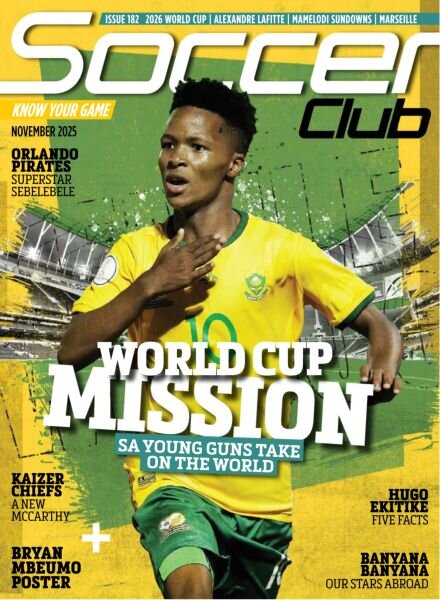 Soccer Club Magazine – November 2025 Cover