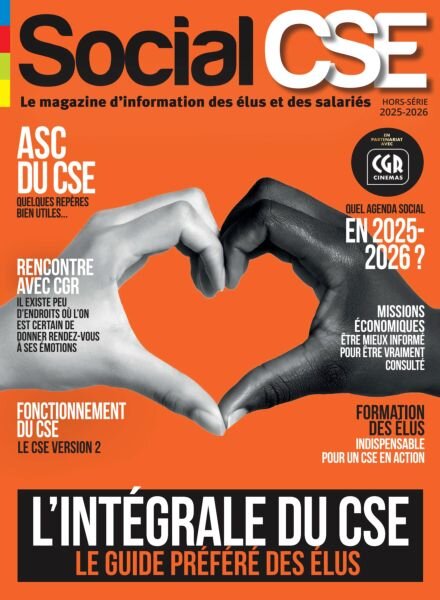 Social CSE – Hors-Serie 2025-2026 Cover