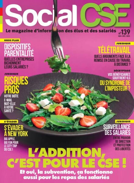 Social CSE – Novembre-Decembre 2025 Cover