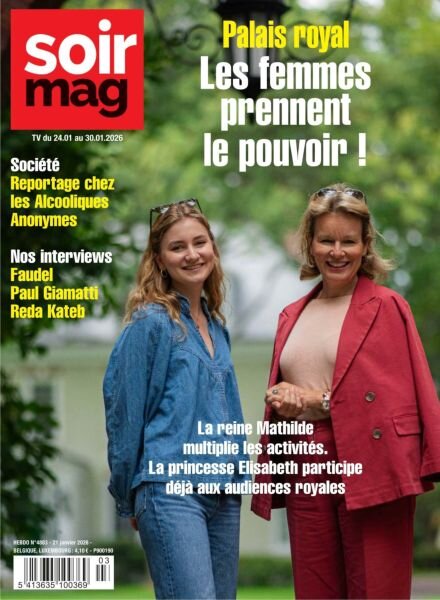 Soir Mag – 21 Janvier 2026 Cover