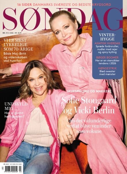Sondag – 12 Januar 2026 Cover