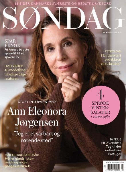 Sondag – 19 Januar 2026 Cover