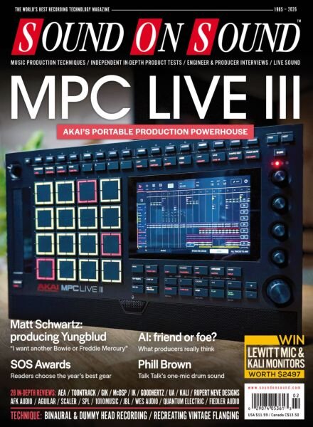 Sound On Sound USA – February 2026 Cover