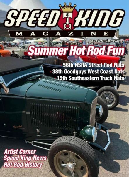Speed King Magazine – January 2026 Cover