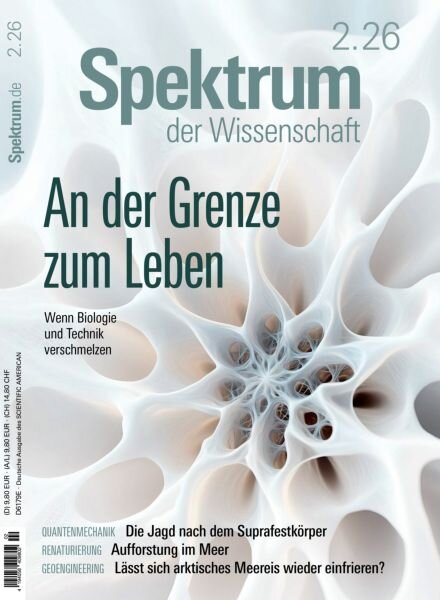 Spektrum der Wissenschaft – Februar 2026 Cover