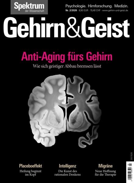 Spektrum Gehirn&Geist – Februar 2026 Cover