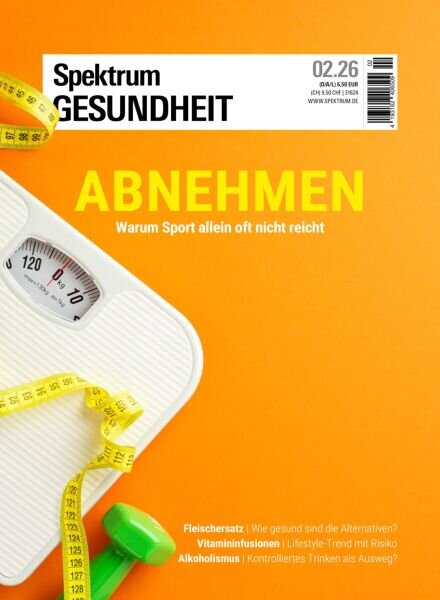 Spektrum Gesundheit – Februar 2026 Cover