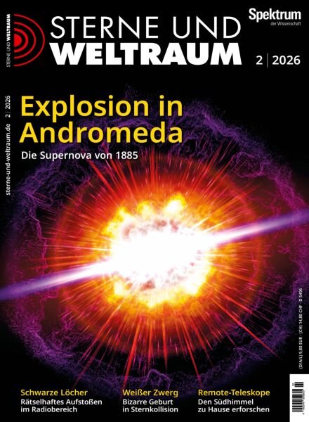 Spektrum Sterne und Weltraum – Februar 2026 Cover