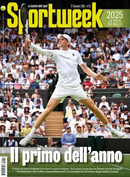 SportWeek – 27 Dicembre 2025 Cover