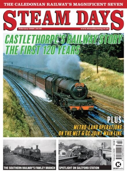 Steam Days – February 2026 Cover