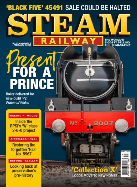 Steam Railway – January 8 2026 Cover