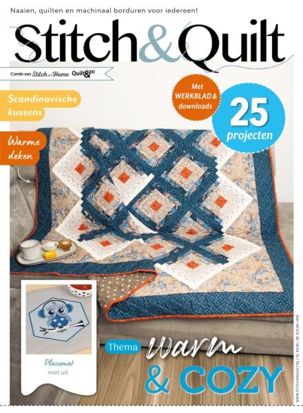 Stitch & Quilt – Issue 95 2025 Cover