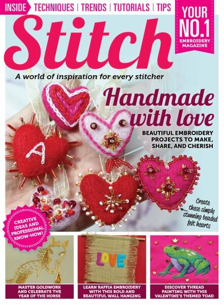 Stitch Magazine – February-March 2026 Cover