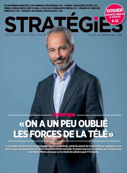 Strategies – 22 Janvier 2026 Cover