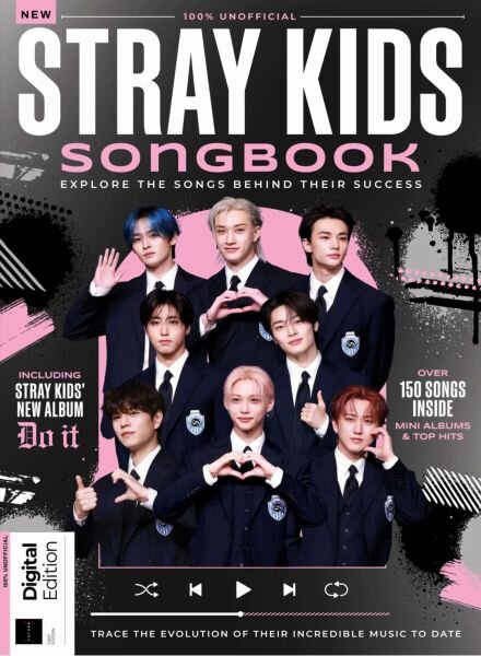 Stray Kids Songbook – 1st Edition – January 2026 Cover