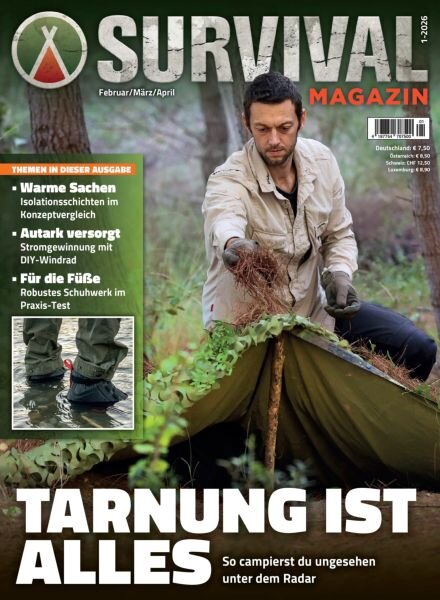 Survival Magazin – Januar 2026 Cover