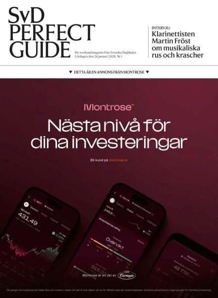 SvD Perfect Guide – 24 Januari 2026 Cover