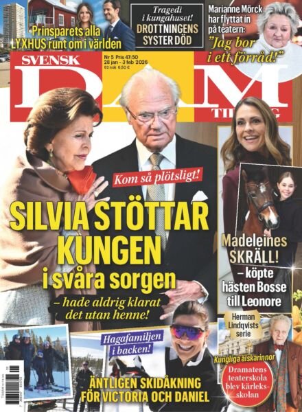 Svensk Damtidning – 28 Januari 2026 Cover