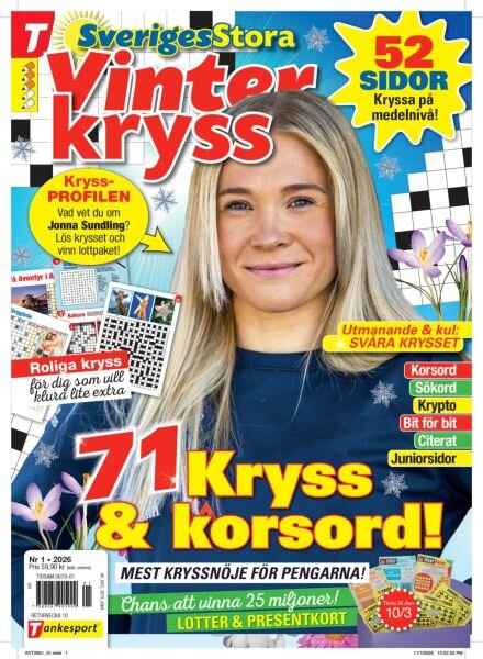 Sveriges Stora – Januari 2026 Cover