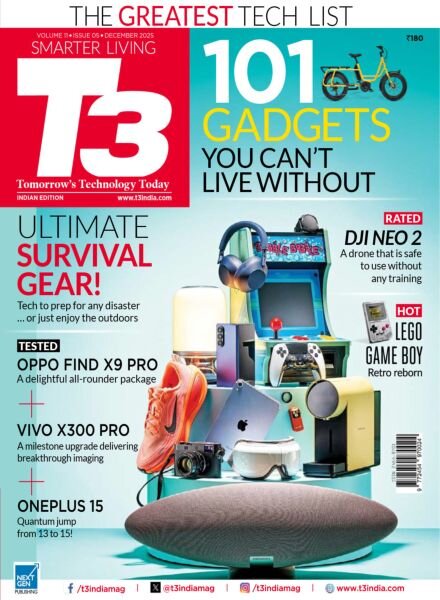 T3 India – December 2025 Cover