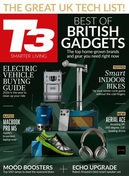 T3 UK – February 2026 Cover