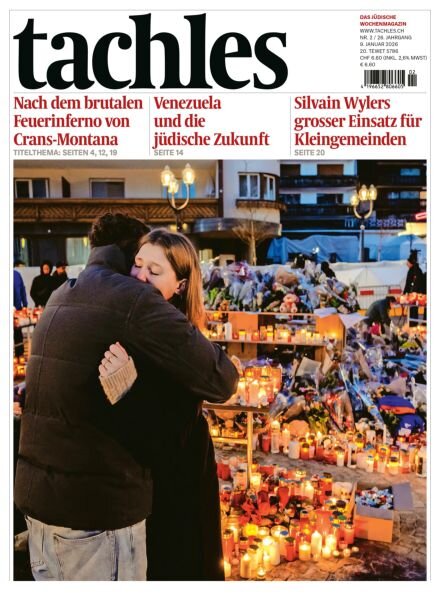 Tachles – 9 Januar 2026 Cover