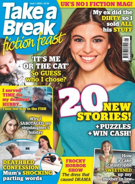 Take a Break Fiction Feast – February 2026 Cover