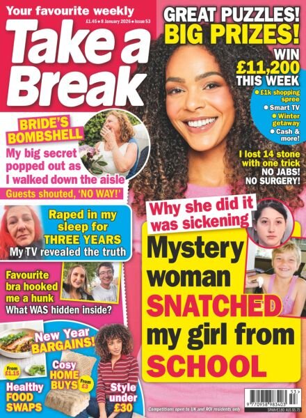 Take a Break Weekly – 31 December 2025 Cover