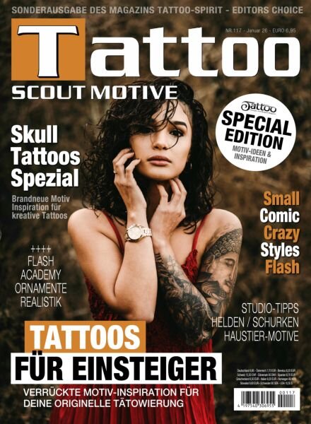 Tattoo-Scout – Januar 2026 Cover