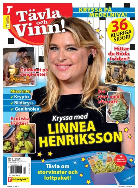 Tavla & Vinn – Januari 2026 Cover