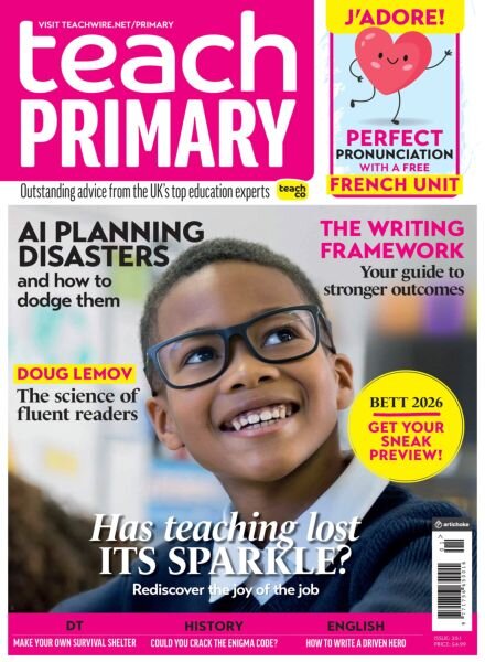 Teach Primary – January 2026 Cover