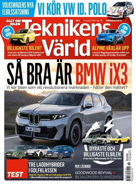 Teknikens varld – Januari 2026 Cover