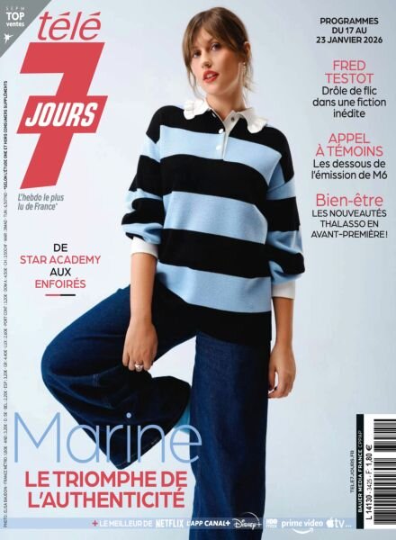 Tele 7 Jours – 12 Janvier 2026 Cover