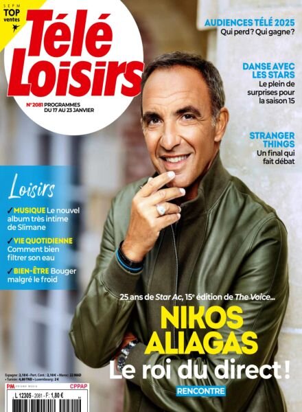 Tele Loisirs – 12 Janvier 2026 Cover