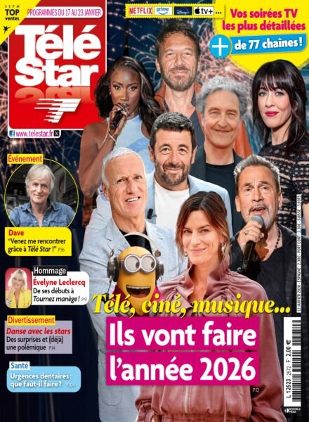 Tele Star – 12 Janvier 2026 Cover