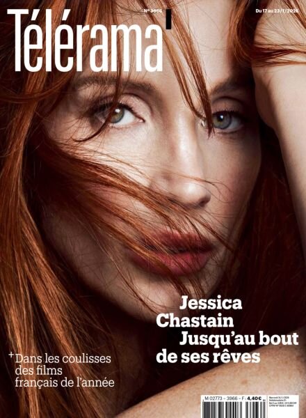 Telerama Magazine – 14 Janvier 2026 Cover