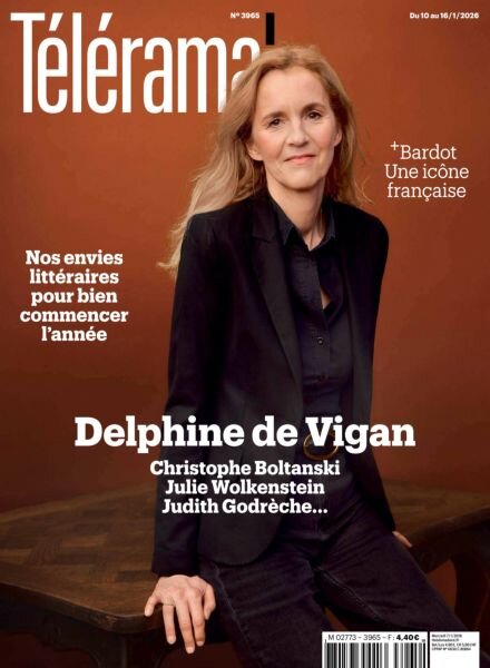 Telerama Magazine – 7 Janvier 2026 Cover