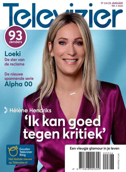 Televizier – 17 Januari 2026 Cover