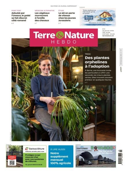 Terre&Nature – 22 Janvier 2026 Cover