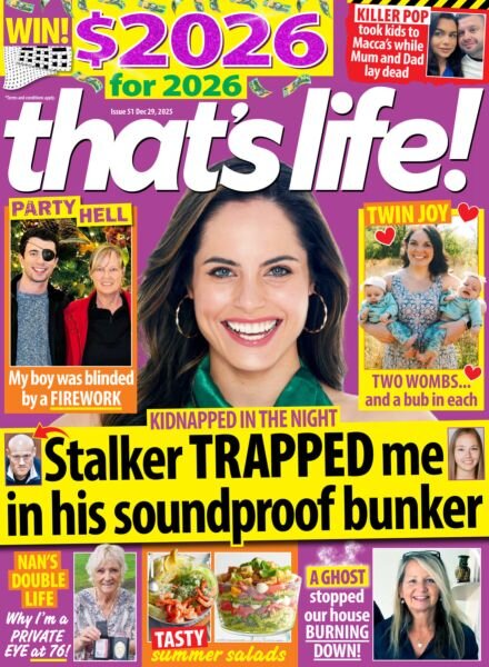 that’s life! Australia – 28 December 2025 Cover