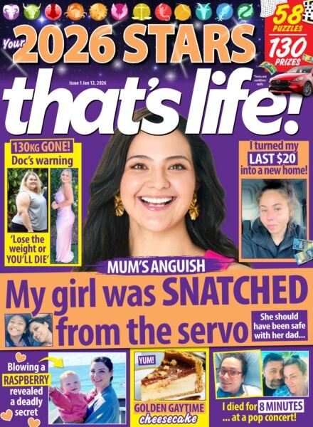 that’s life! Australia – 4 January 2026 Cover