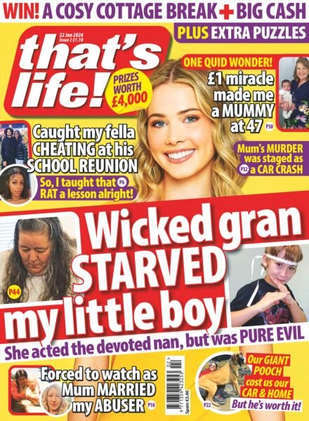 that’s life! UK – 15 January 2026 Cover
