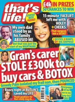 that’s life! UK – 22 January 2026