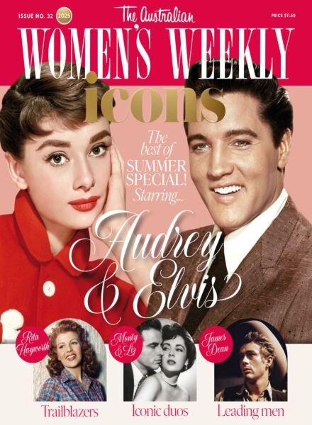 The Australian Women’s Weekly Icons – Issue 32 2025 Cover