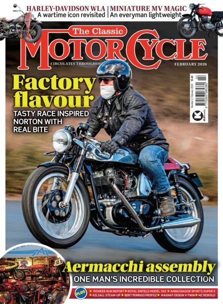The Classic MotorCycle – February 2026 Cover