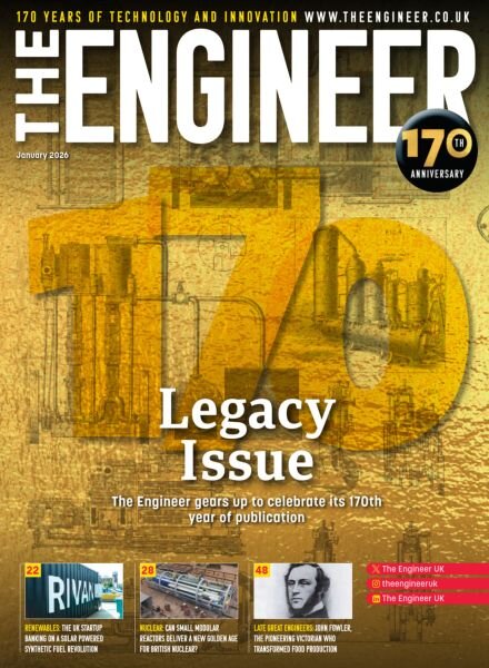 The Engineer – January 2026 Cover