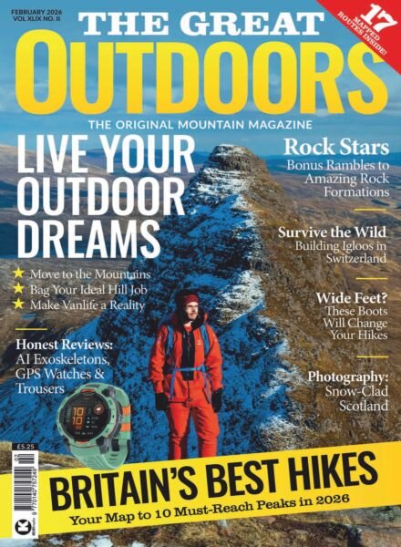 The Great Outdoors – February 2026 Cover