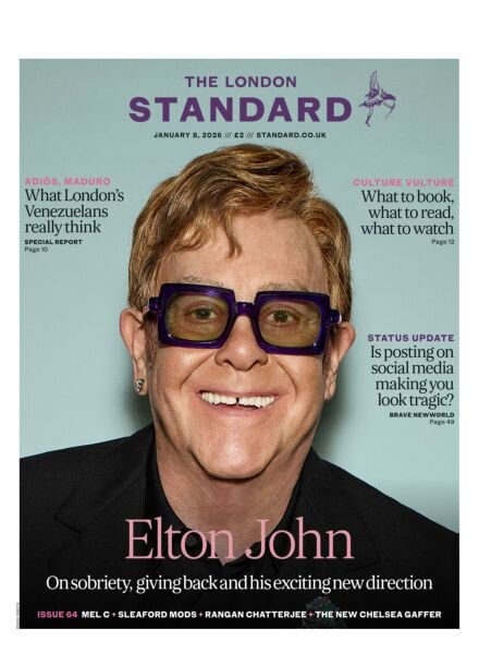 The London Standard – 8 January 2026 Cover